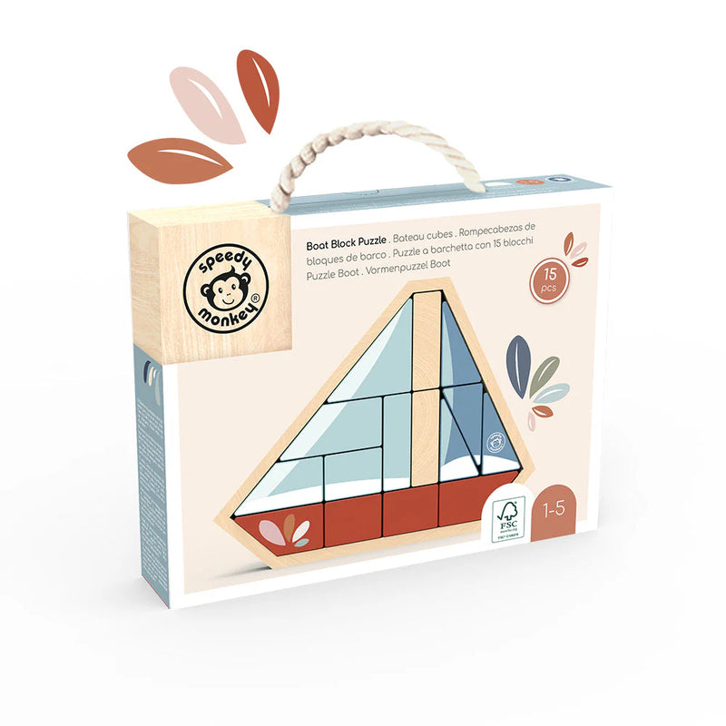 Speedy Monkey Boat Block Puzzle
