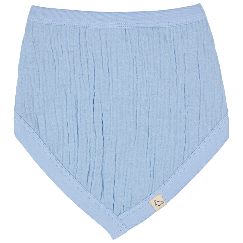 Pigeon Organics Bib (muslin), pale blue