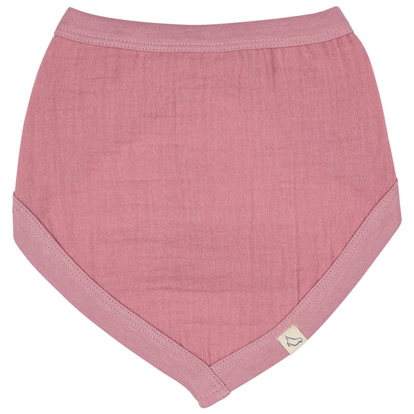 Pigeon Organics Bib (muslin), pink