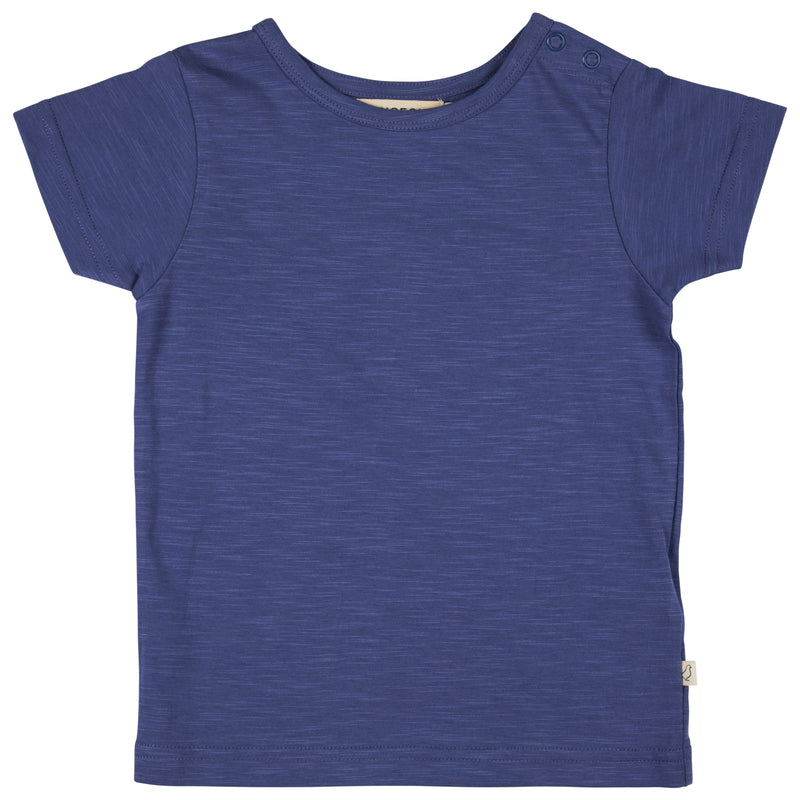 Pigeon Organics Short sleeve T-shirt (slub), dusty blue