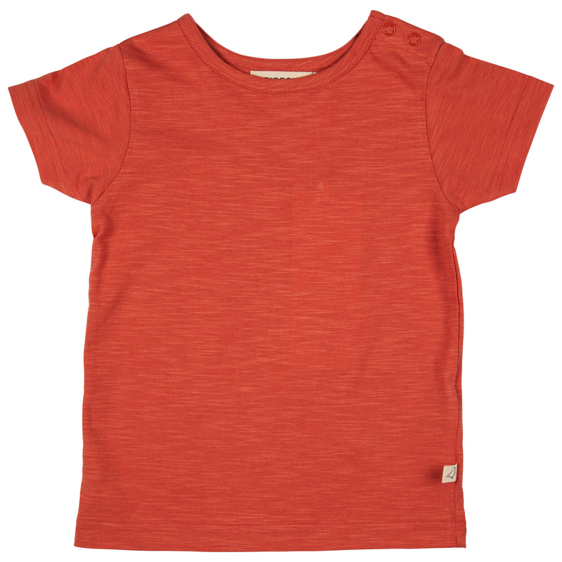 Pigeon Organics Short sleeve T-shirt (slub), orange