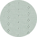 Pigeon Organics Pointelle cardigan, sea foam