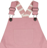 Pigeon Organics Worker dungarees (twill), pink