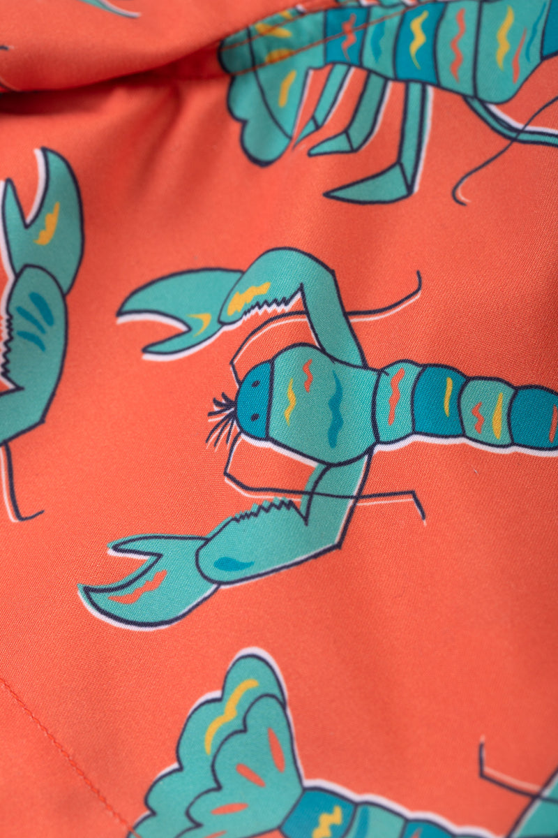 Frugi  Boscastle Board Shorts - Lobster Pod