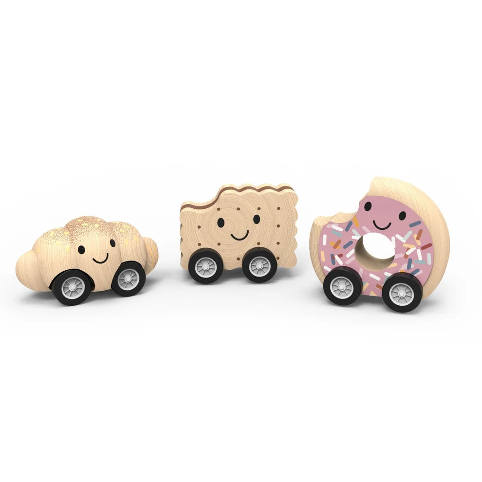Speedy Monkey Pull Back Bakery Racers