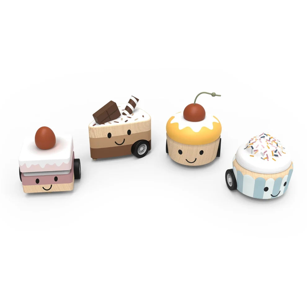Speedy Monkey Pull Back Racing Cake