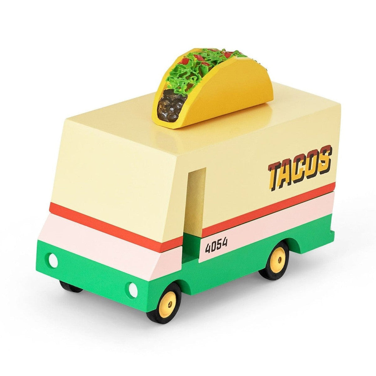 Candylab Wooden Diecast Candyvan Taco Van