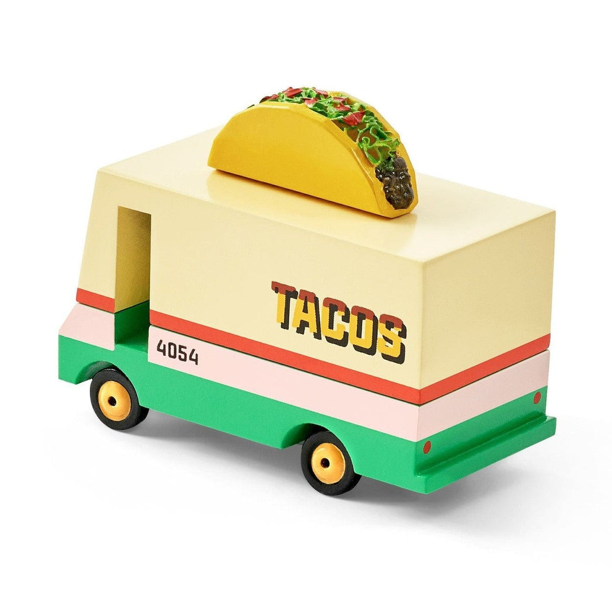 Candylab Wooden Diecast Candyvan Taco Van