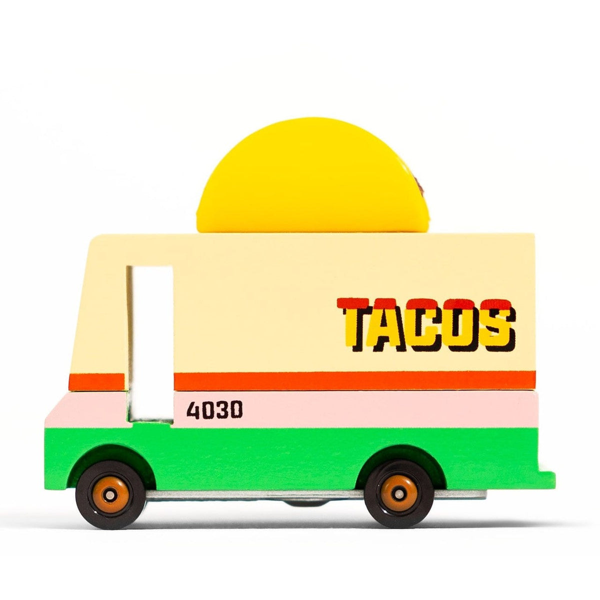 Candylab Wooden Diecast Candyvan Taco Van