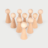 Natural Wooden Figures