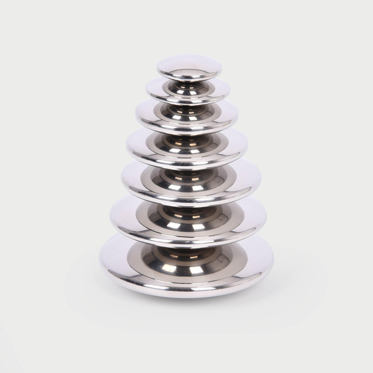 Sensory Steel Silver Buttons