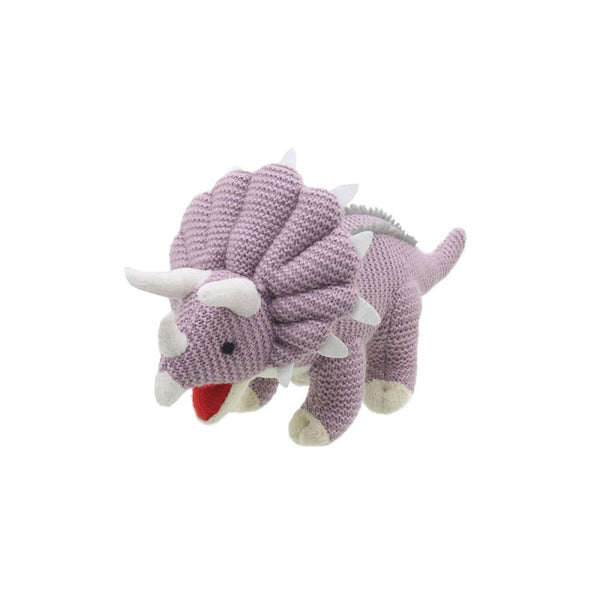 Wilberry Knitted - Triceratops Lilac Small