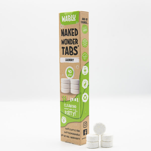 WABLU Naked Wonder Tabs Laundry (40 tabs)