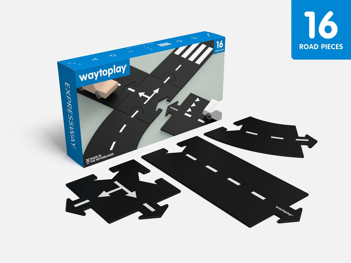 Way to Play Flexible Road - Express Way (16pcs)