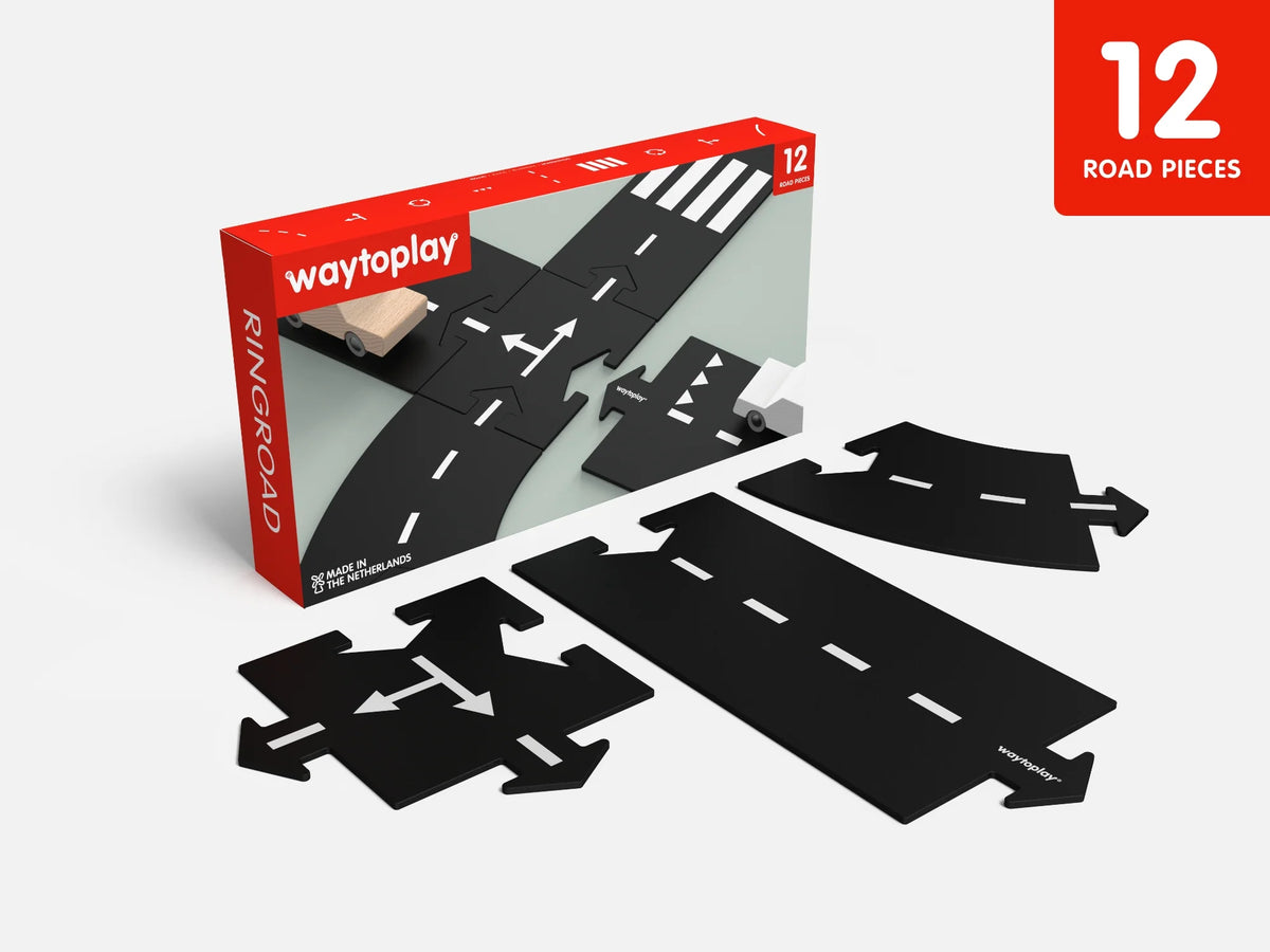 Way to Play Flexible Road - Ringroad (12pcs)
