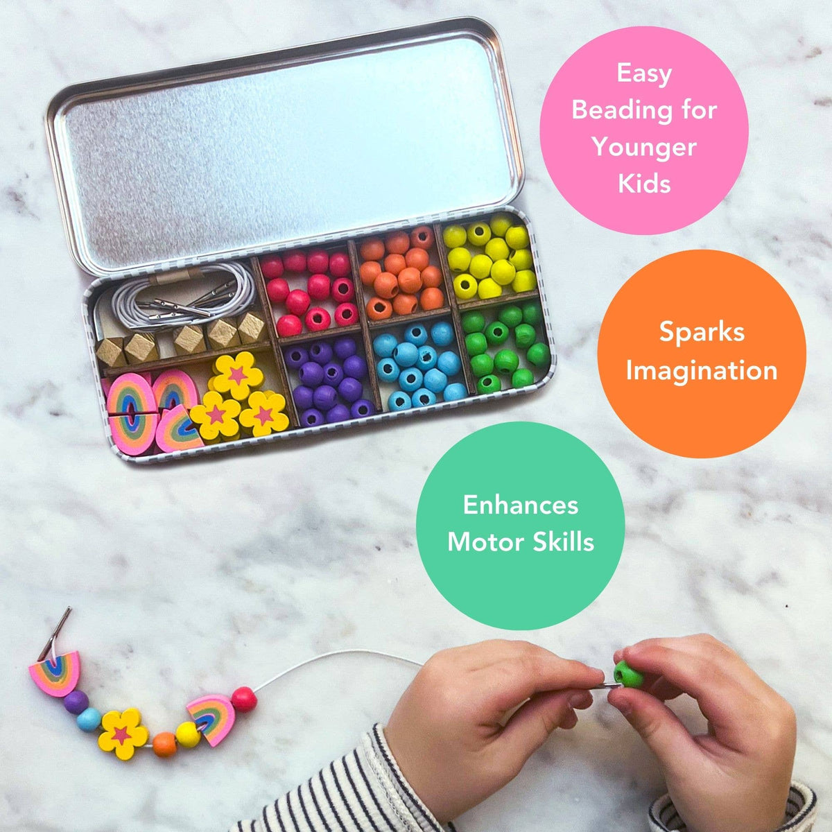 Rainbow Bracelet Bead Kit