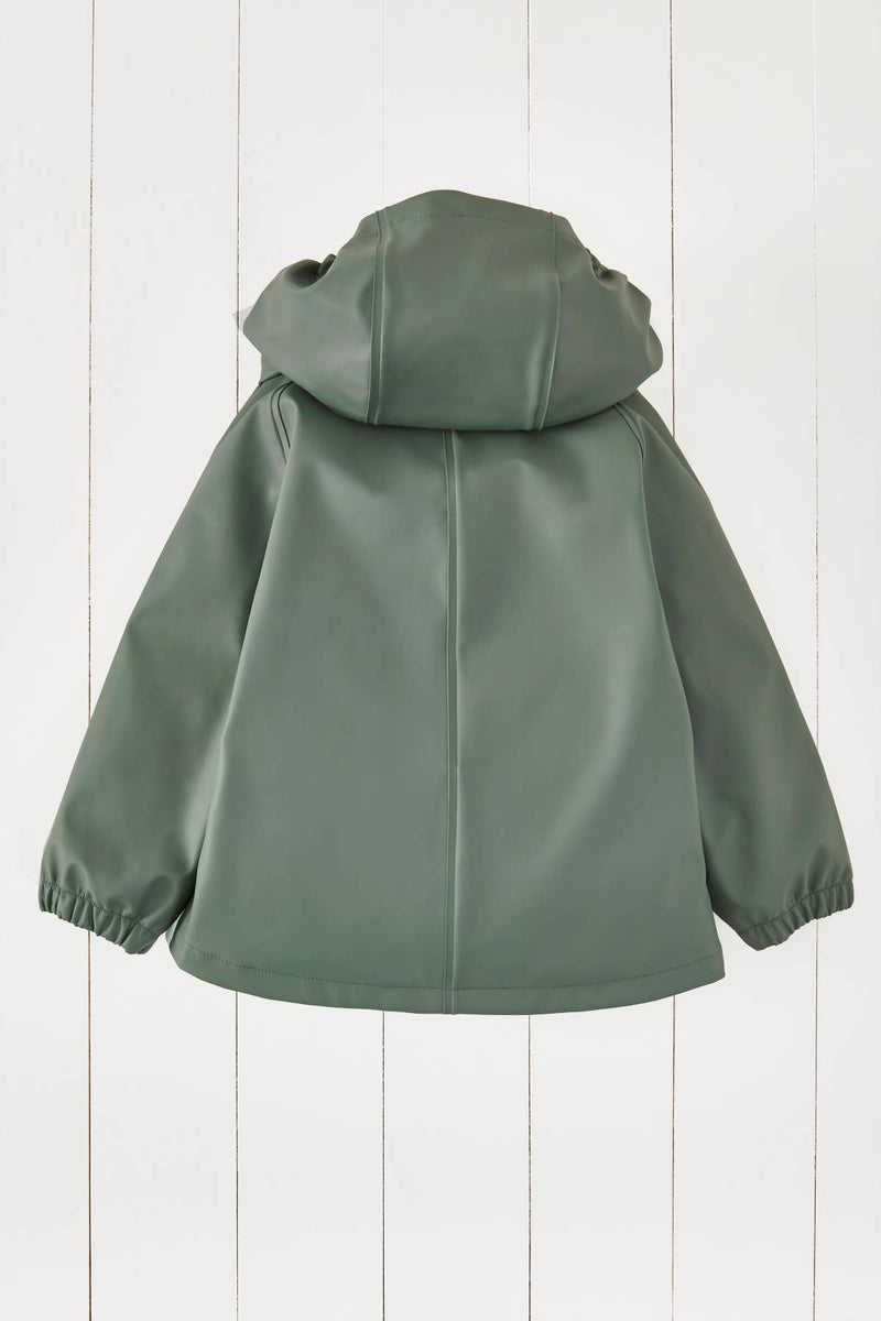 Khaki Kids Waterproof Rain Jacket