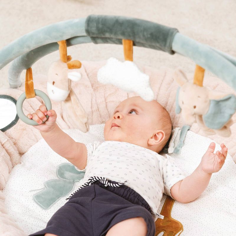 Nattou Luna and Axel - Stuffed Playmat with Arches