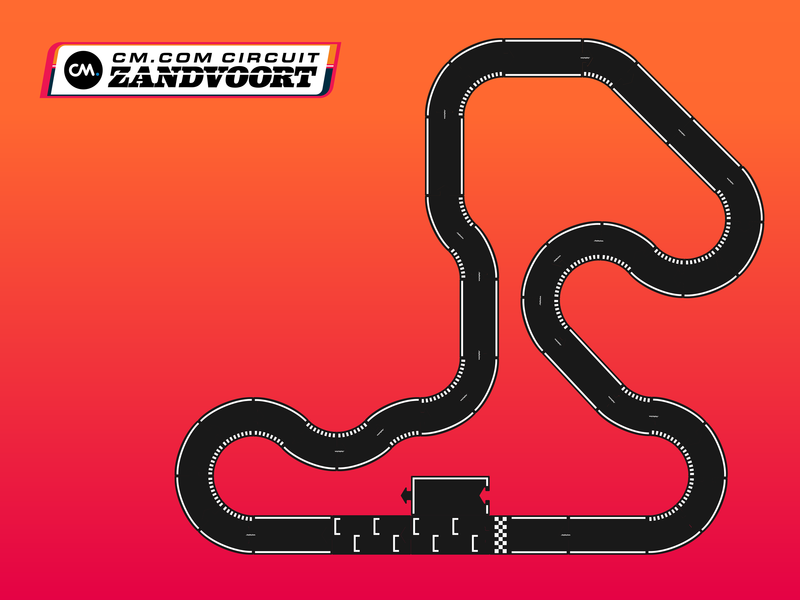 Circuit Zandvoort - Extra Long Waytoplay Flexible Race Track