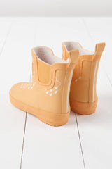 Peach Short Colour-Changing Kids Wellies