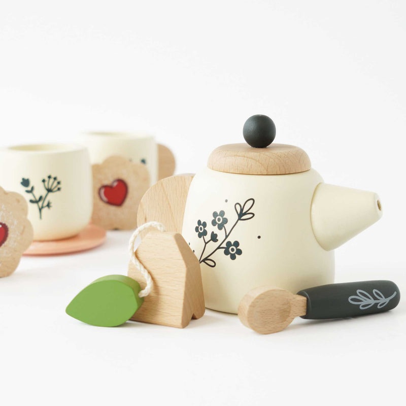 Wooden Tea Set & Tray - Le Toy Van