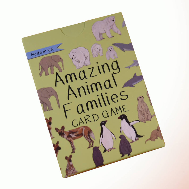 Amazing Animal Families Card Game