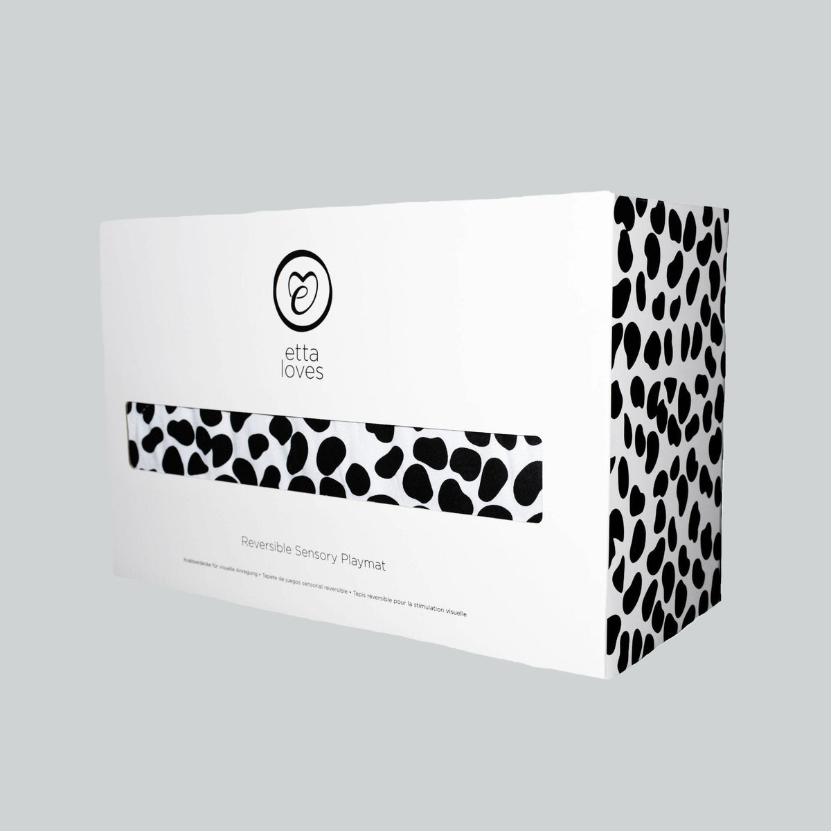 ANIMAL PRINT REVERSIBLE PLAYMAT - birth to 12 months