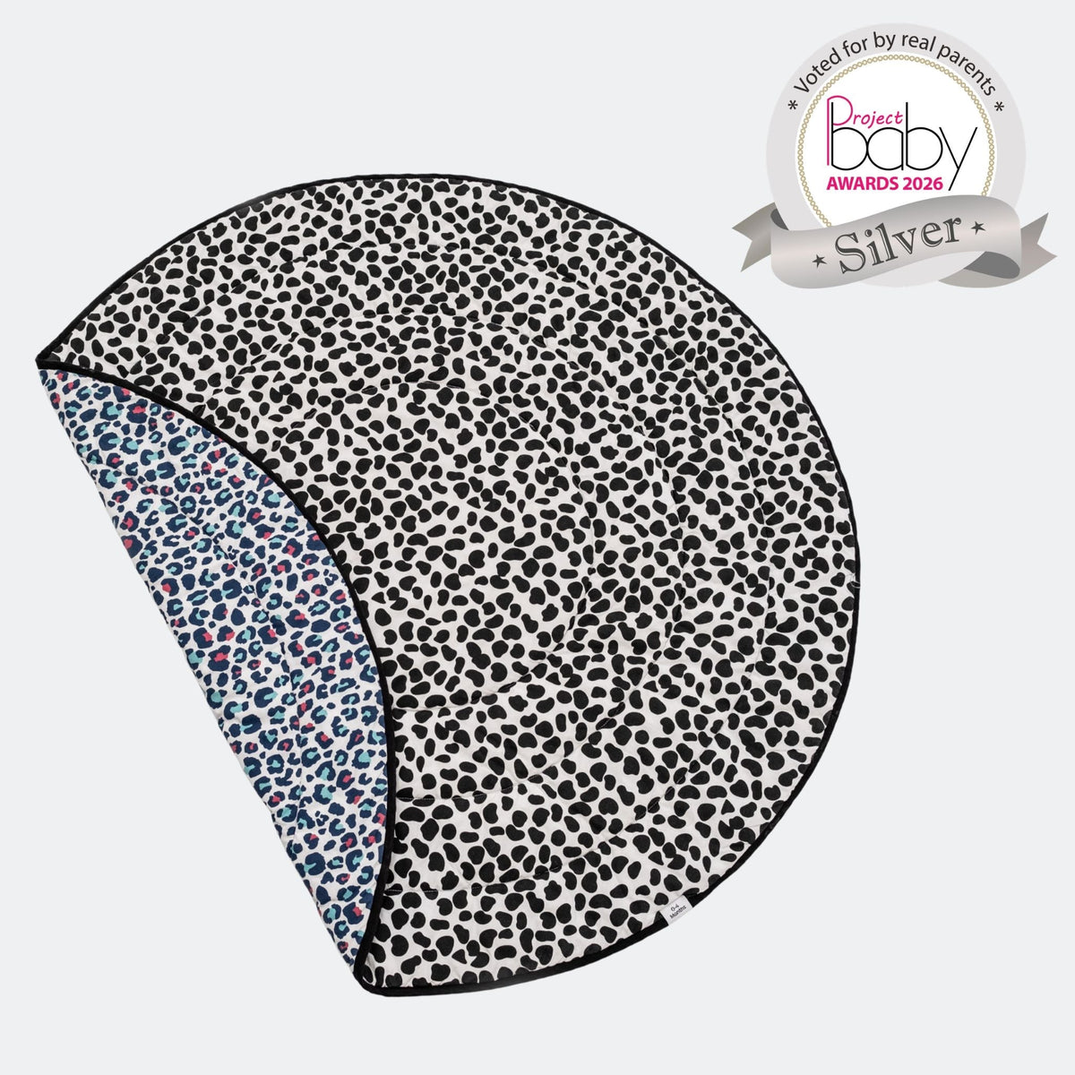 ANIMAL PRINT REVERSIBLE PLAYMAT - birth to 12 months
