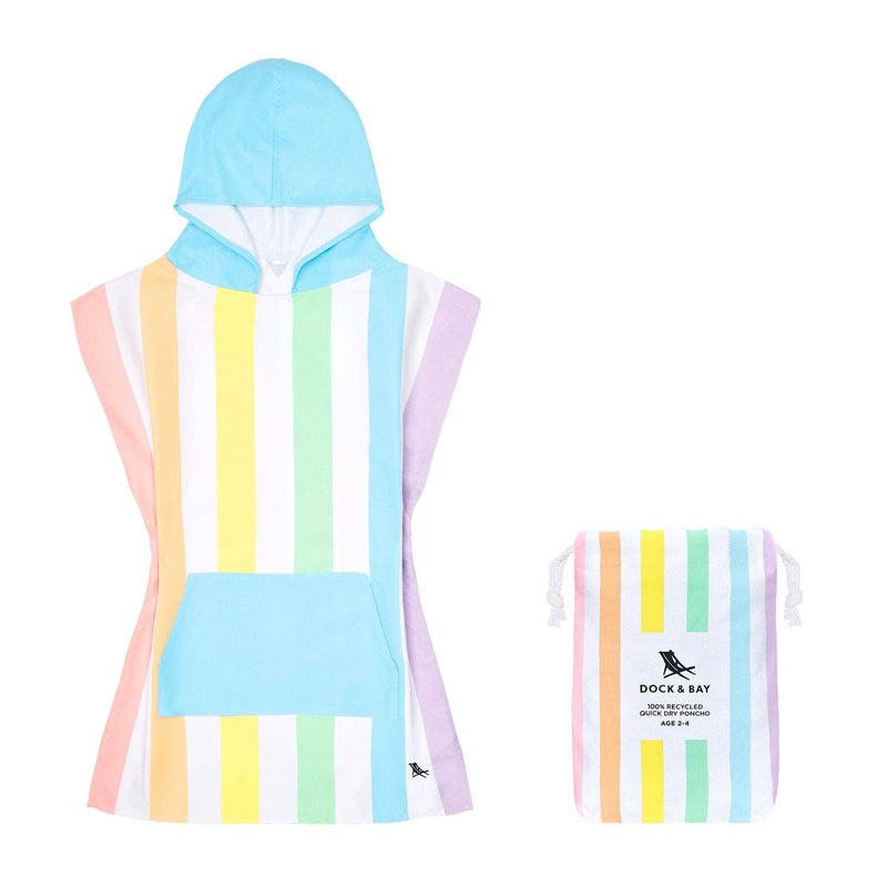 Dock & Bay Kids Poncho - Cabana - Unicorn Waves