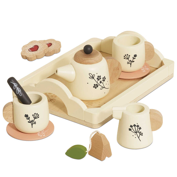 Wooden Tea Set & Tray - Le Toy Van