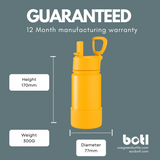 NEW 400ml One Green Epic Insulated Stainless Steel Canteen - Bee