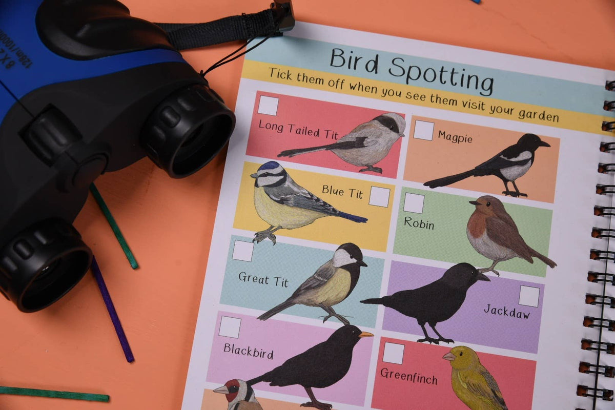 Amazing British Garden Birds Fact and Activity Book 
