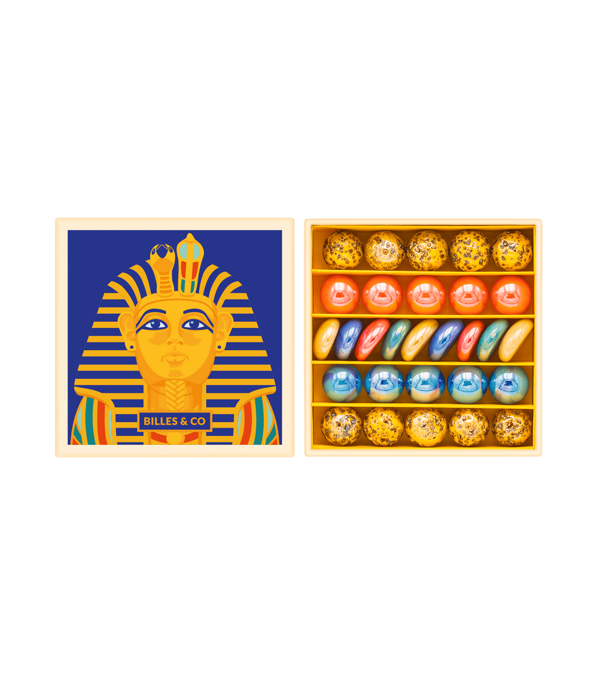 Box of 29 marbles - Treasure of Egypt - Tutankhamun