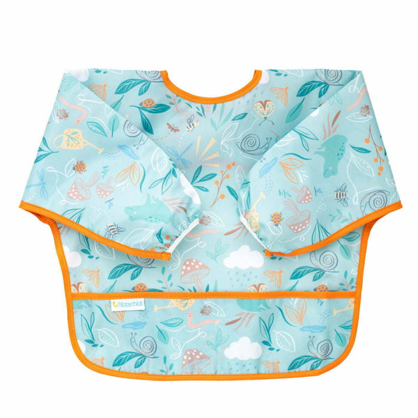 Hippychick Sleeved Bib - English Garden