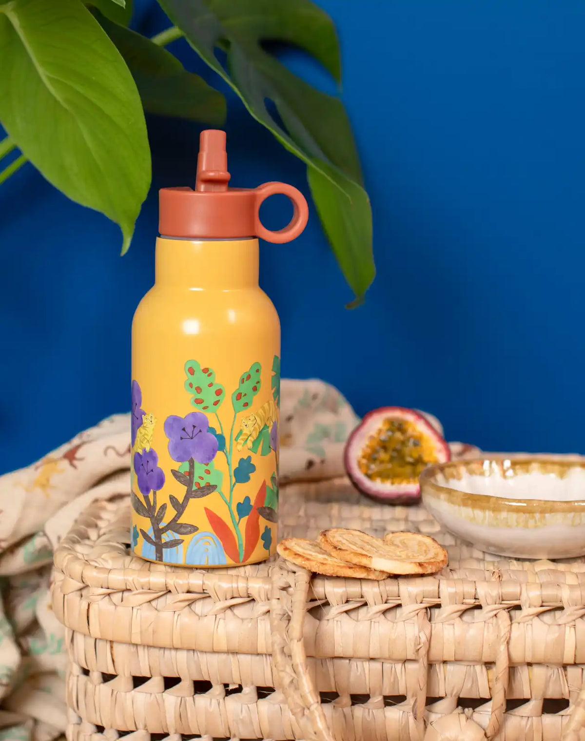 Moulin Roty Stainless Steel Water Bottle La Forêt Mawa