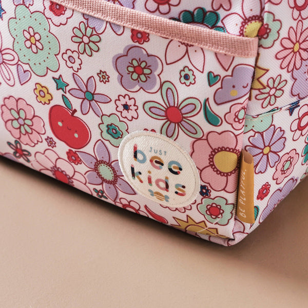Just Bee Kids Retro Floral Insulated Lunch Bag