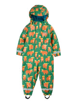 Frugi Printed Puddle Buster All In One - Highland Grazing