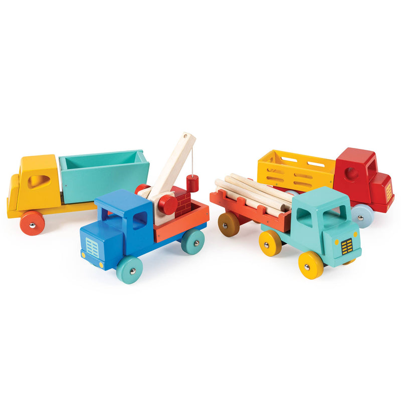 Mentari Teal Timber Logging Truck