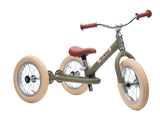 Trybike - Matte 2 In 1 Balance Trike - Vintage Green