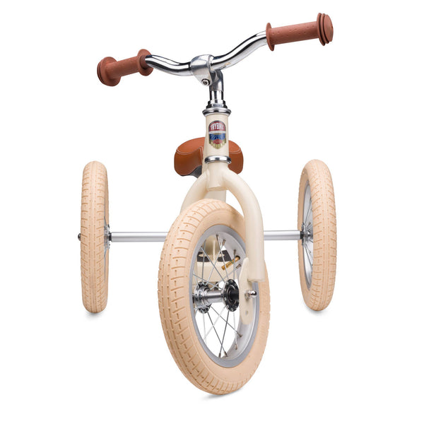 Trybike - Matte 2 In 1 Balance Trike - Vintage Cream