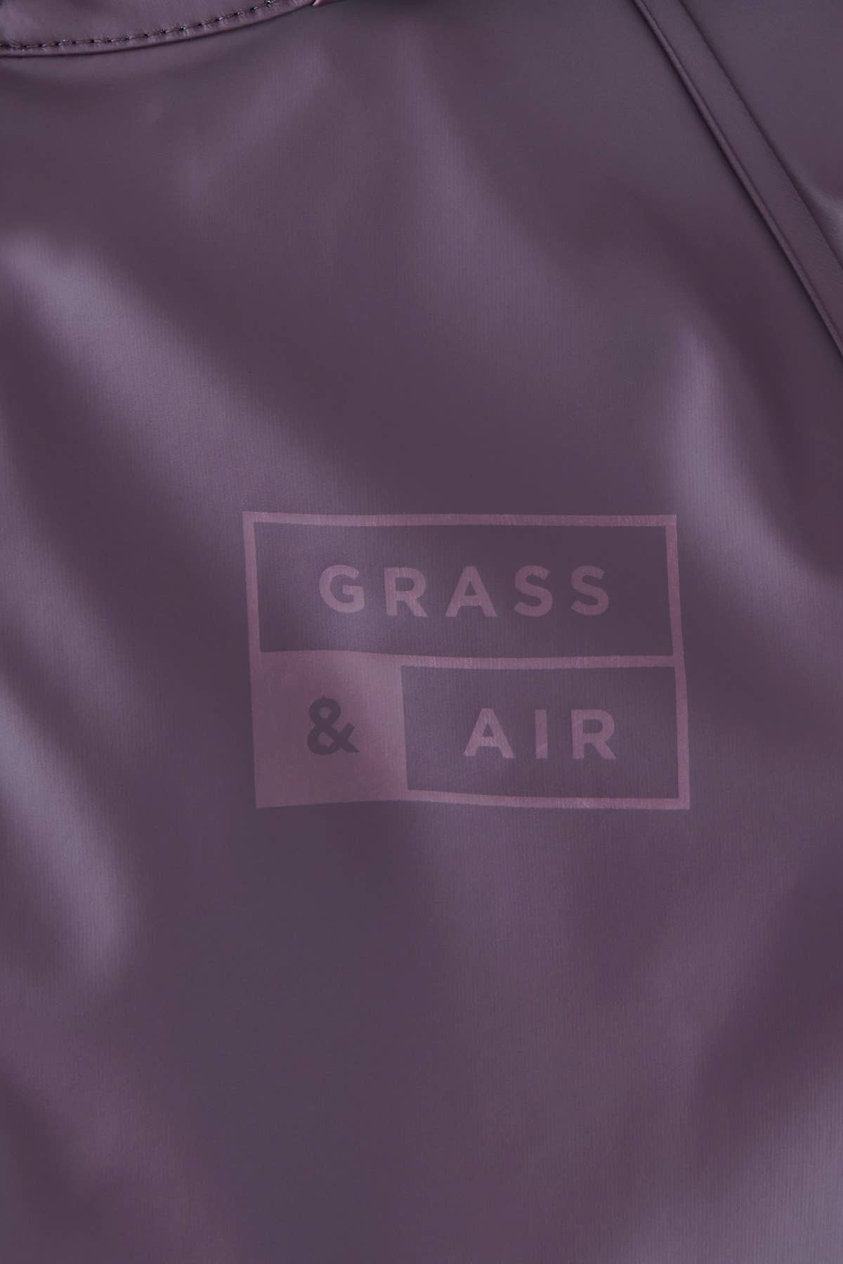 Grass+Air Amethyst Purple Kids Waterproof Puddlesuit