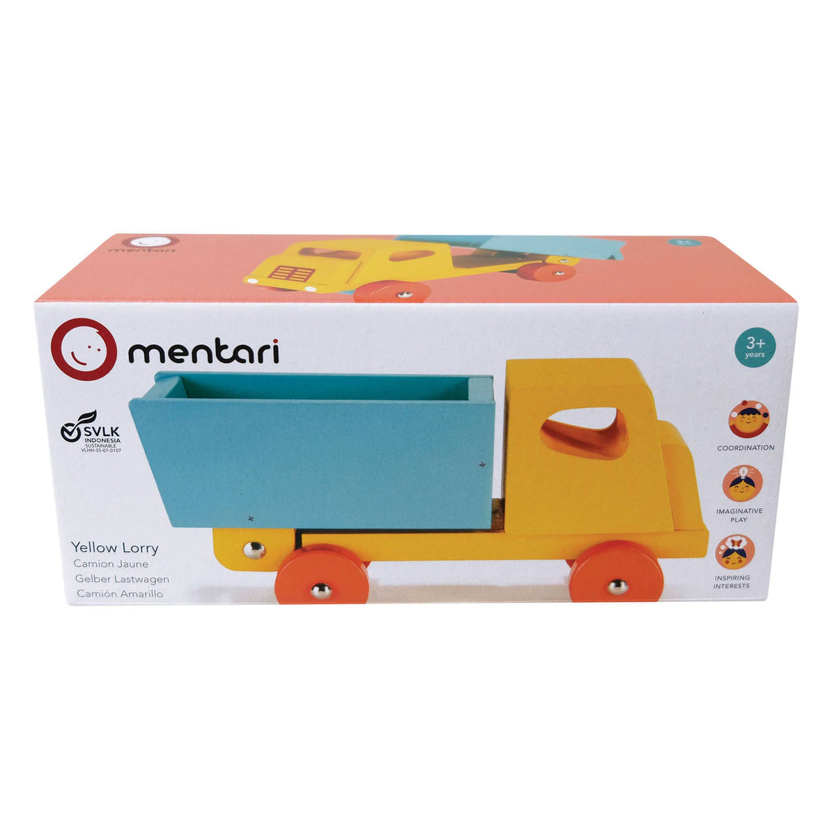 Mentari Yellow Lorry Dumper  Truck