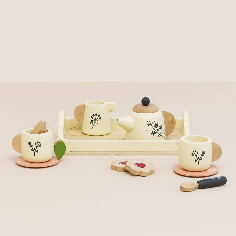 Wooden Tea Set & Tray - Le Toy Van