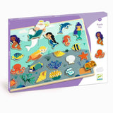 Djeco Wooden Puzzle - Sea