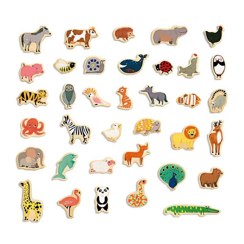 Djeco Magnetic Magnimo Puzzle