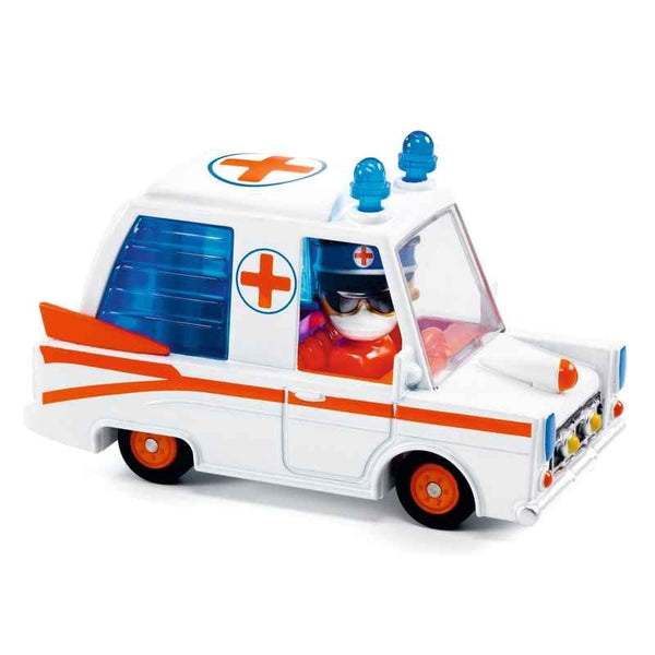 Djeco Crazy Motors Car - Hurry Ambulance