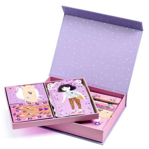 Djeco Lovely Paper Lucille Stationery Box