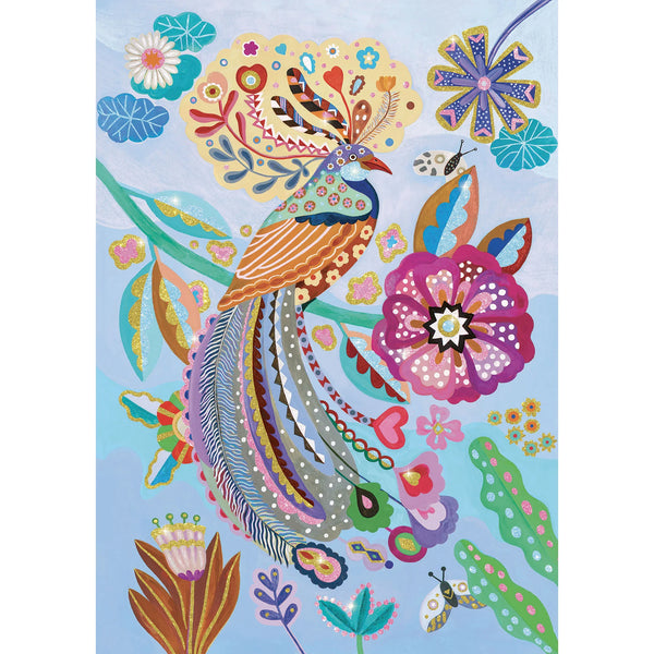 Djeco Wizzy Puzzle - Sparkling Bird 50pcs