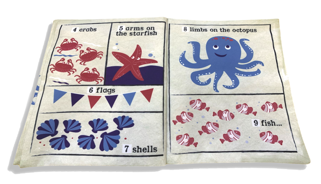 Jo & Nic's Crinkly Cloth Books - Sailor Went to Sea