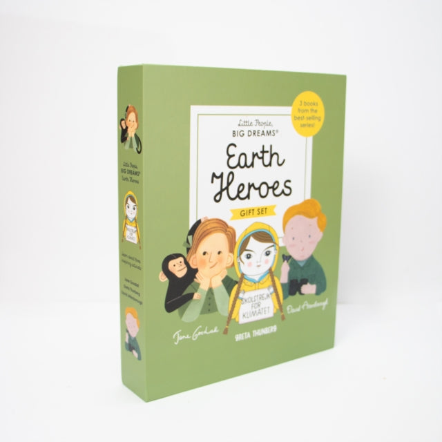 Little People Big Dreams: Earth Heroes Gift Set